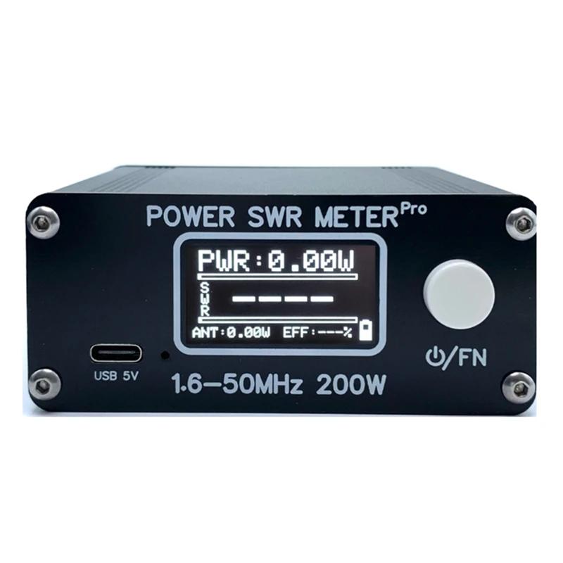 HF   SWR 跮 , HF PWR SWR 跮, 1.29 ġ OLED, 50 ð ͸,  , 1.6-50Mhz, 0.5W-200W